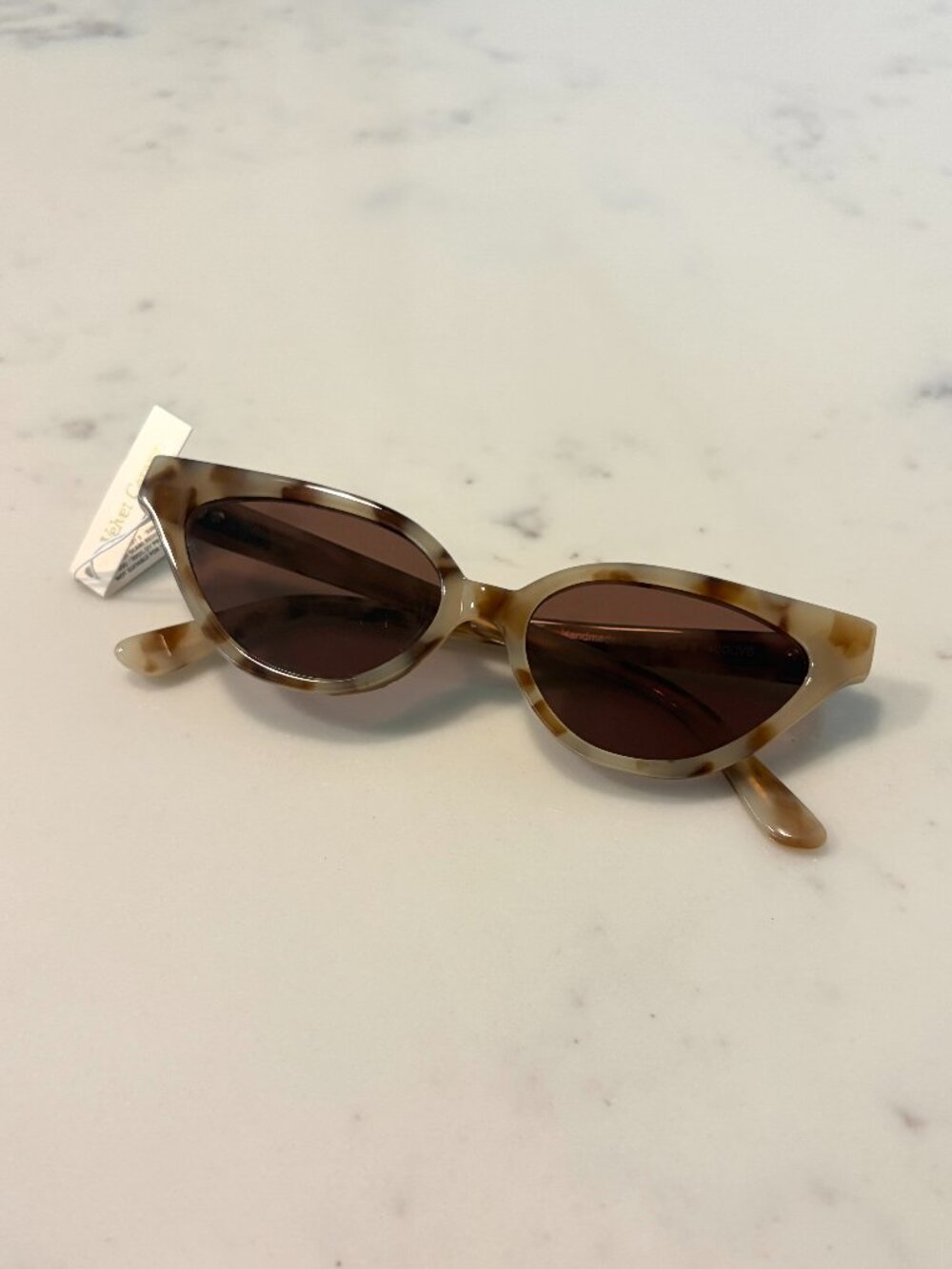 Velvet Canyon Beatniks Cat Eye Sunglasses in Caramel Tort, UV400